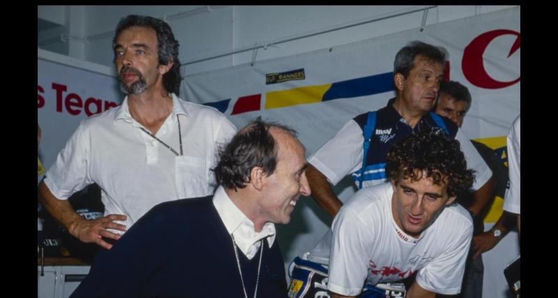 Frank Williams, une volonté et un regard toujours dirigé vers la performance.