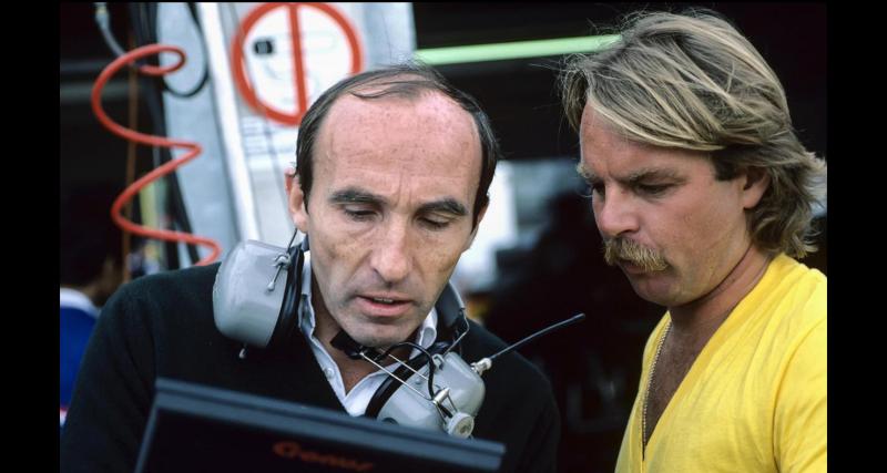 Frank Williams, une volonté et un regard toujours dirigé vers la performance.