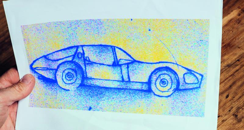 Une ligne imaginée par Jean Graton et cinq ans de la vie de Marcel pour faire prendre la route à ce coupé unique au monde.