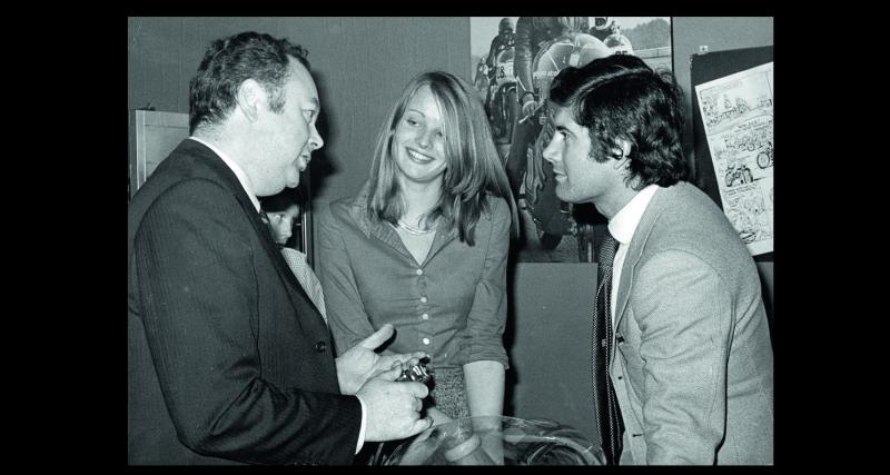 Julie Wood, motarde courageuse et délurée, a été une superbe héroïne, au cours des années 70.