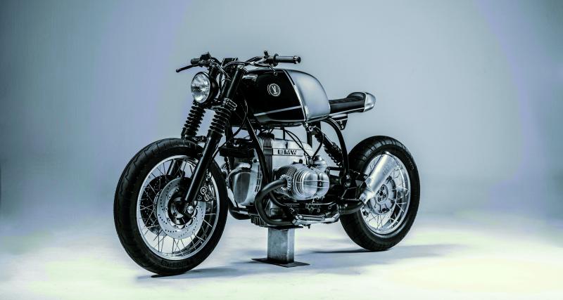 Paul Brauchart et Philipp Rabl avec une BMW R 80 RT de 1988 illustrant le style Vagabund.