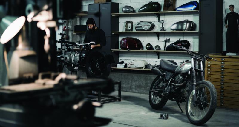 Paul Brauchart et Philipp Rabl avec une BMW R 80 RT de 1988 illustrant le style Vagabund.