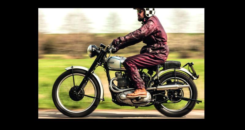 Avec son châssis rigide et son moteur “pré-unit”, la Triumph TR5 Trophy va faire des ravages aux ISDT.