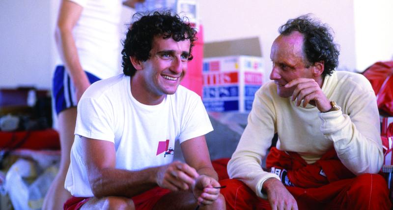 En 1974, pour sa première saison au sein de la Scuderia, Lauda décroche avec la Ferrari 312 B3 ses deux premières victoires aux GP d’Espagne et de Hollande.
