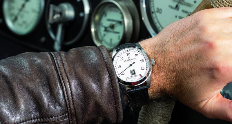 Les montres Reservoir sont le fruit d’une rencontre entre deux passionnés du temps et de la mesure, François-Marie Neycensas et François Moreau.