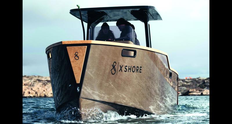 L’Eelex 8000 reprend les codes esthétiques des bateaux nordiques.