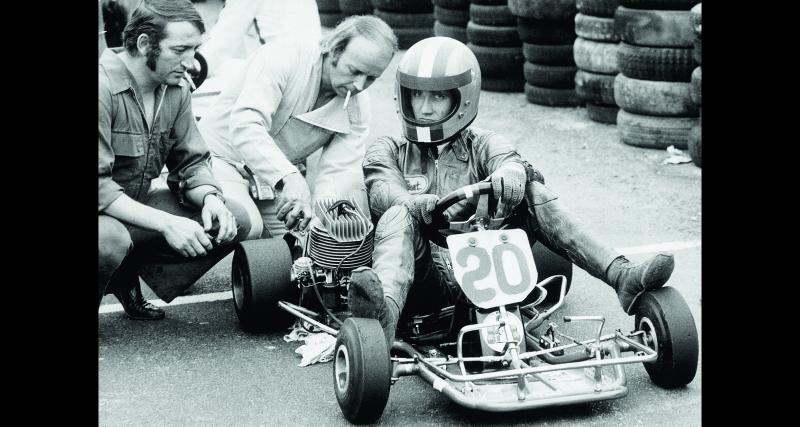 Alain Prost au volant