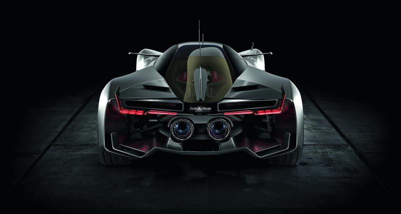 L’Aero GT a été pensée pour être motorisée par un V8 bi-turbo de 4,2 litres. Avec 610 chevaux pour 1 320 kg, le concept est alléchant.