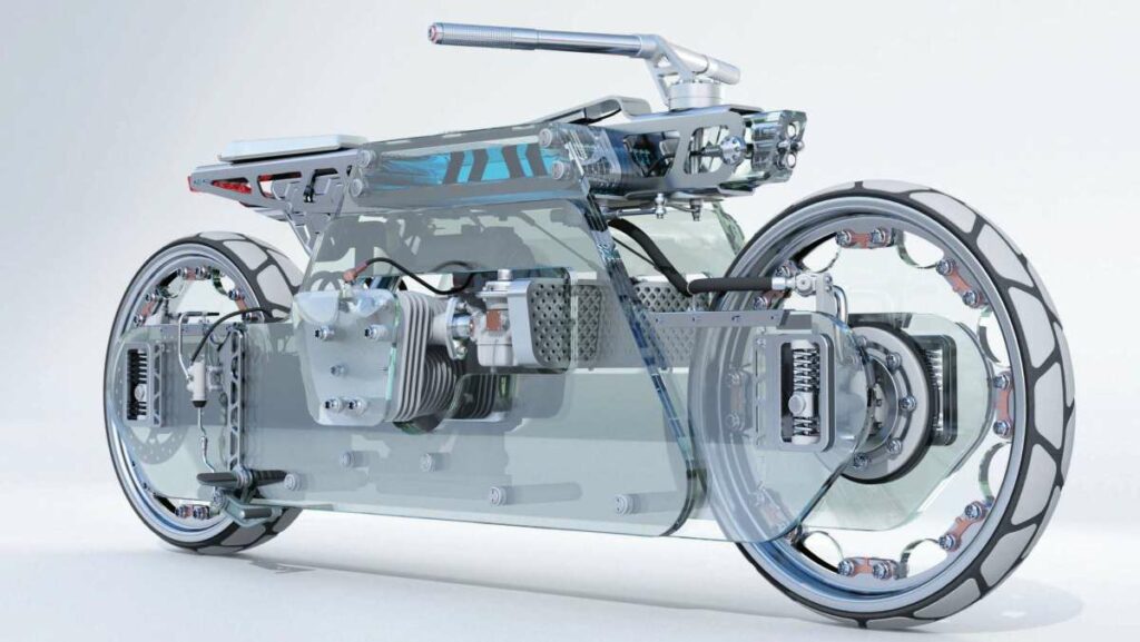 Leo Brutal Motorcycle : Post-apocalyptique