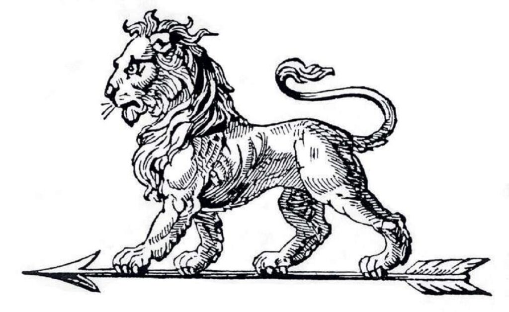 Le logo Peugeot : Cœurs de lions