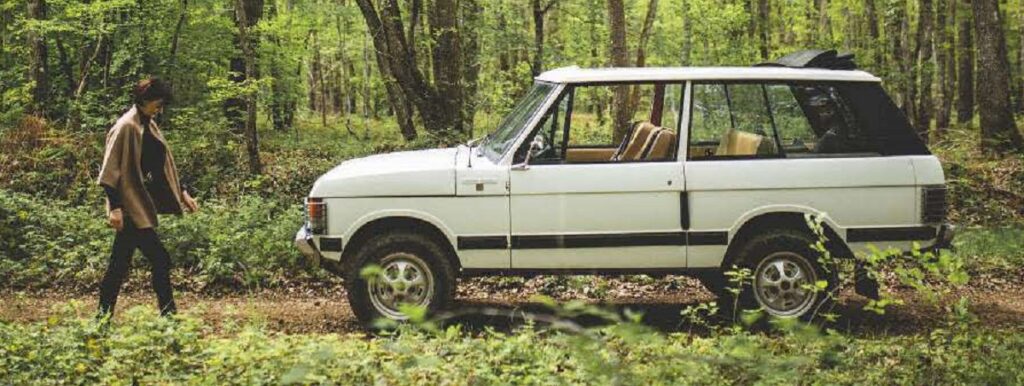 Le Range Rover Chapron de Pierre Jamais : Out of Africa