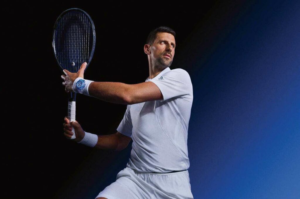 Novak Djokovic : Hublot au filet
