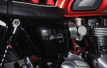 Triumph Bonneville T120 édition limitée : un morceau d'Elvis