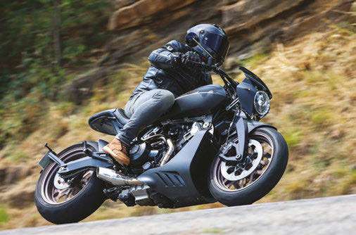 Brough superior Dagger : en action