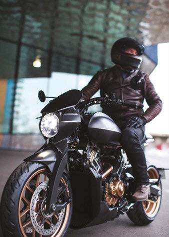 Brough Superior dagger : en action