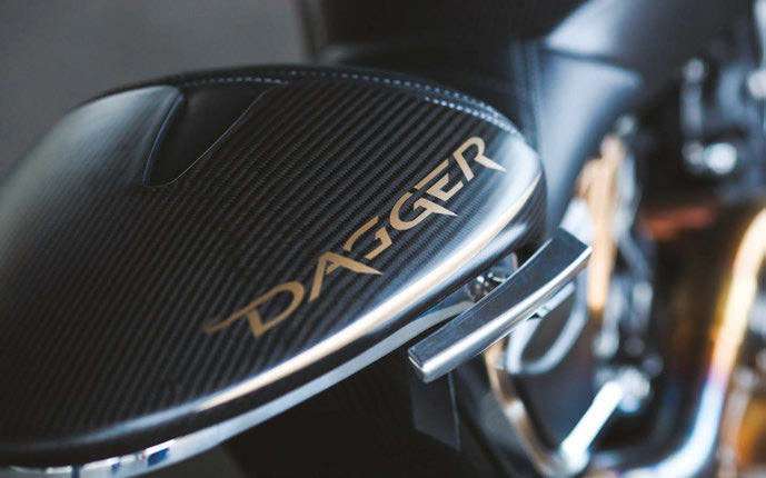Brough Superior dagger : en action