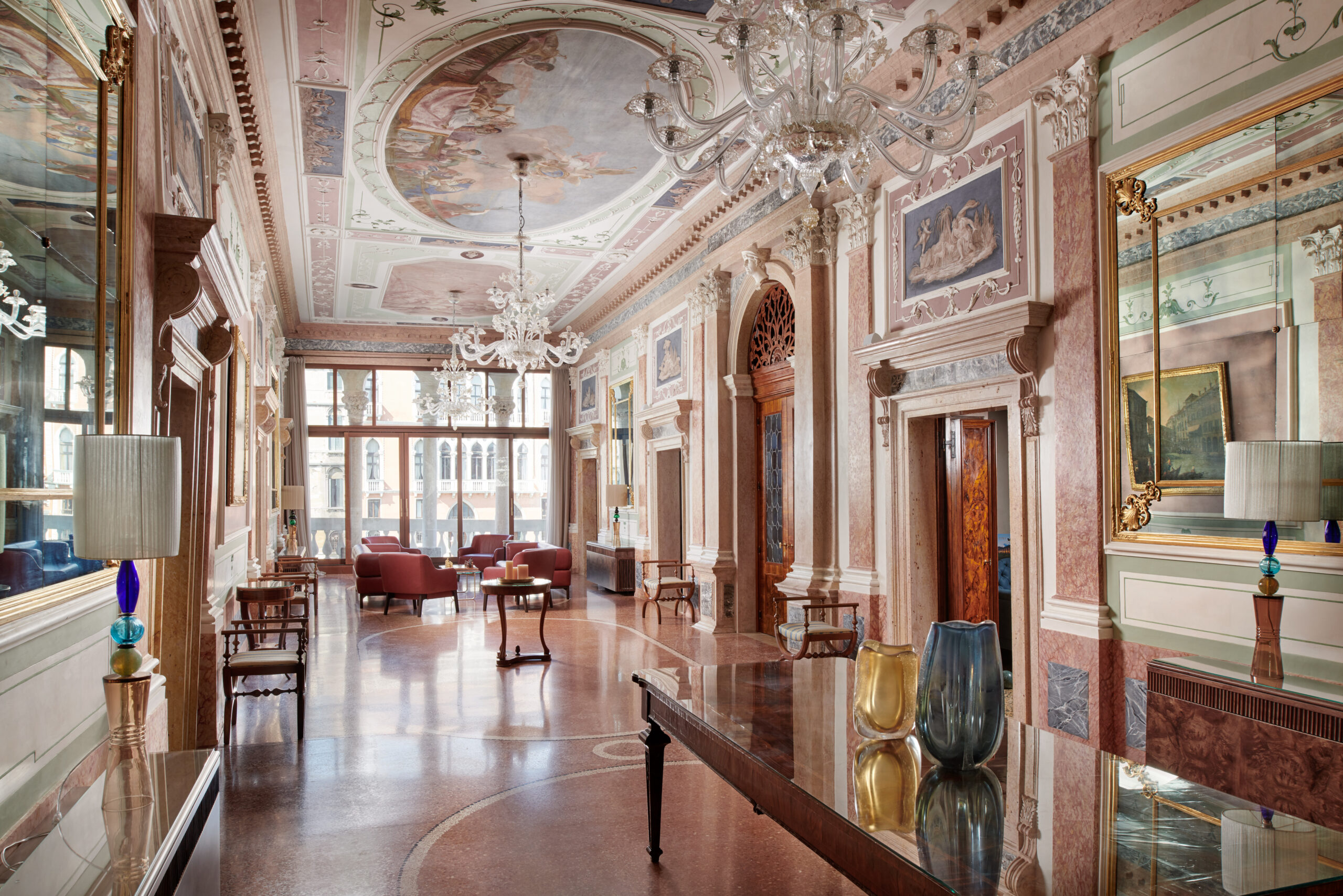 Le salon du Palazzo Garzoni